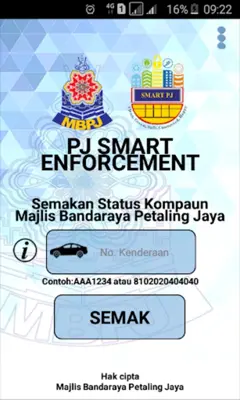 SmartPJenforcement android App screenshot 5